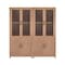 Manhattan Comfort Jodie Bookcase in Maple, 2PK 2-BC001-MP - alternate 8
